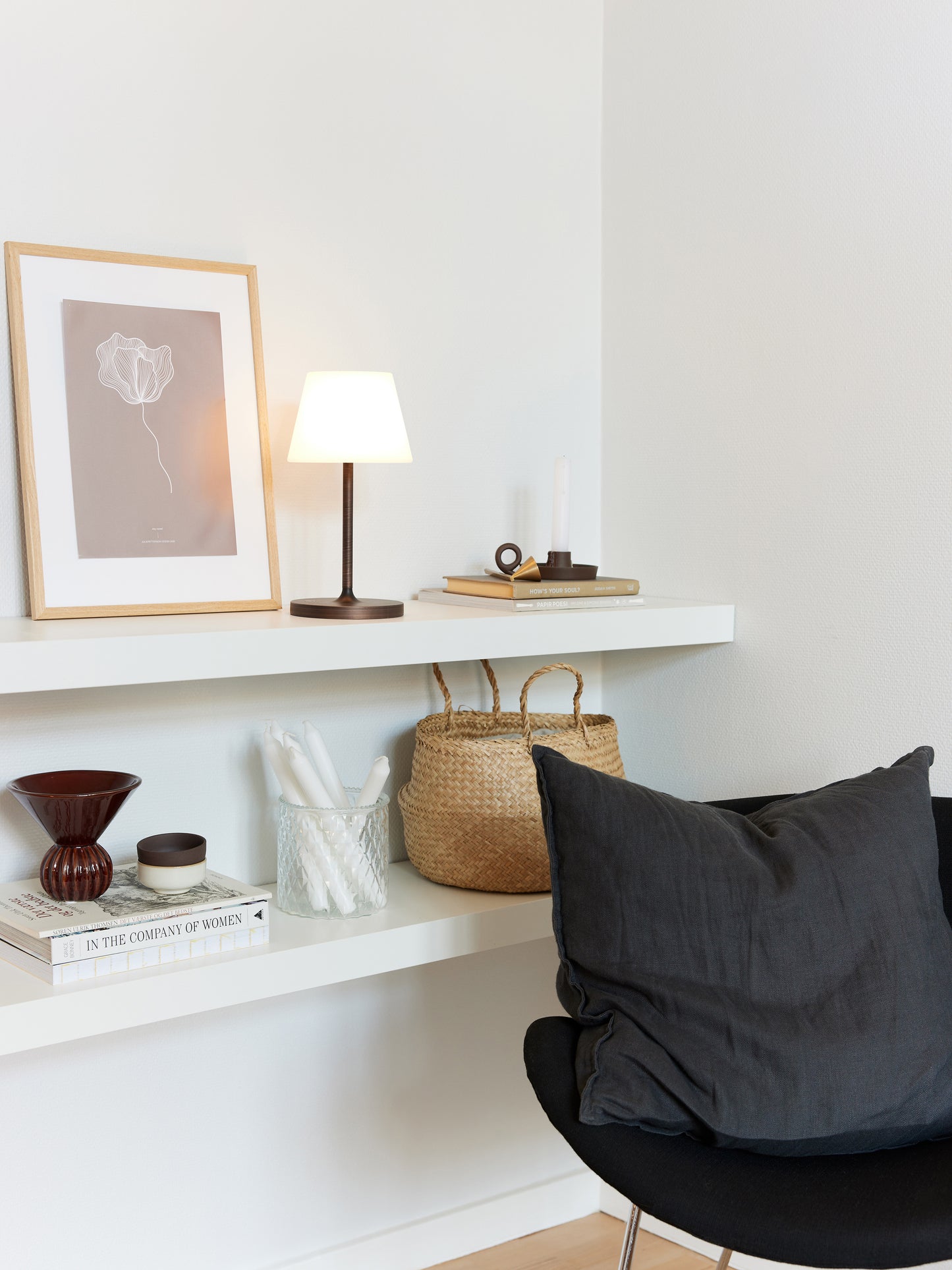 Halo Design New Northern batteri bordslampa - Antik koppar
