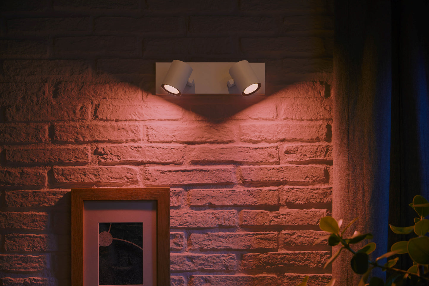 Philips Hue Argenta Hue Loftlampe 2-Spot - Hvid