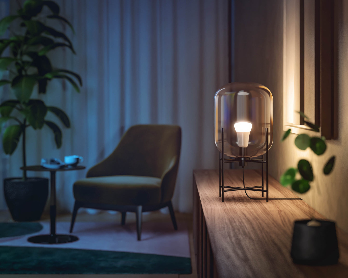 Philips Hue Hue Color E27 Standardpære m. Bluetooth