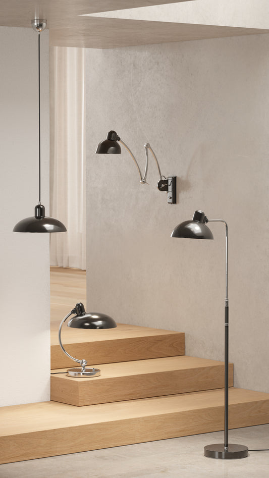 Fritz Hansen Kaiser Idell Pendel 6631-P Blank Sort