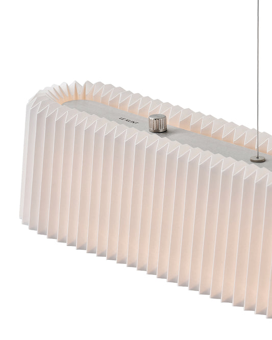 LE KLINT Long Pleat pendel – hvid standardskærm
