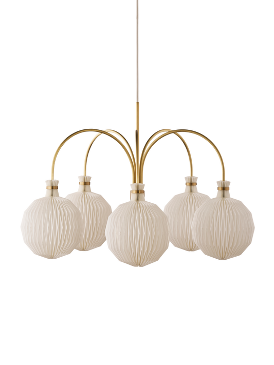 Le Klint 101 Frugtlygten Kaare Klint Legacy small lysekrone, messing