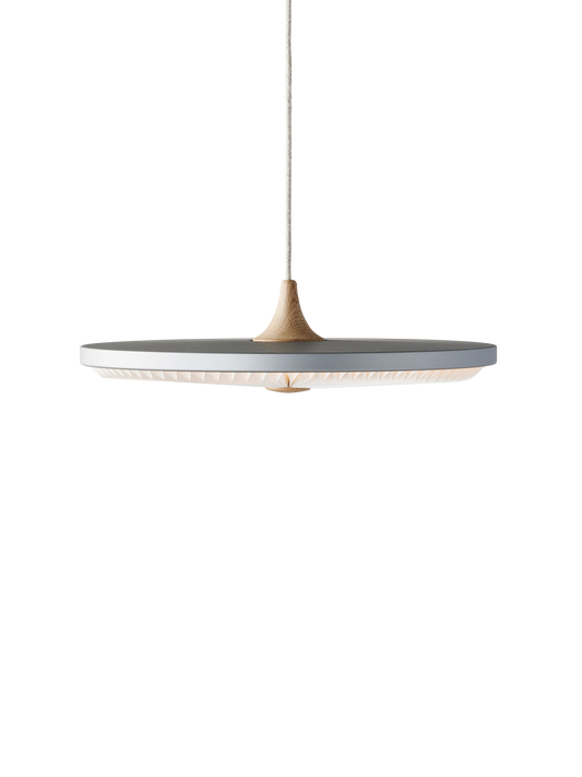 Le Klint SOLEIL pendel Small Silver cloud/lys eg - papir