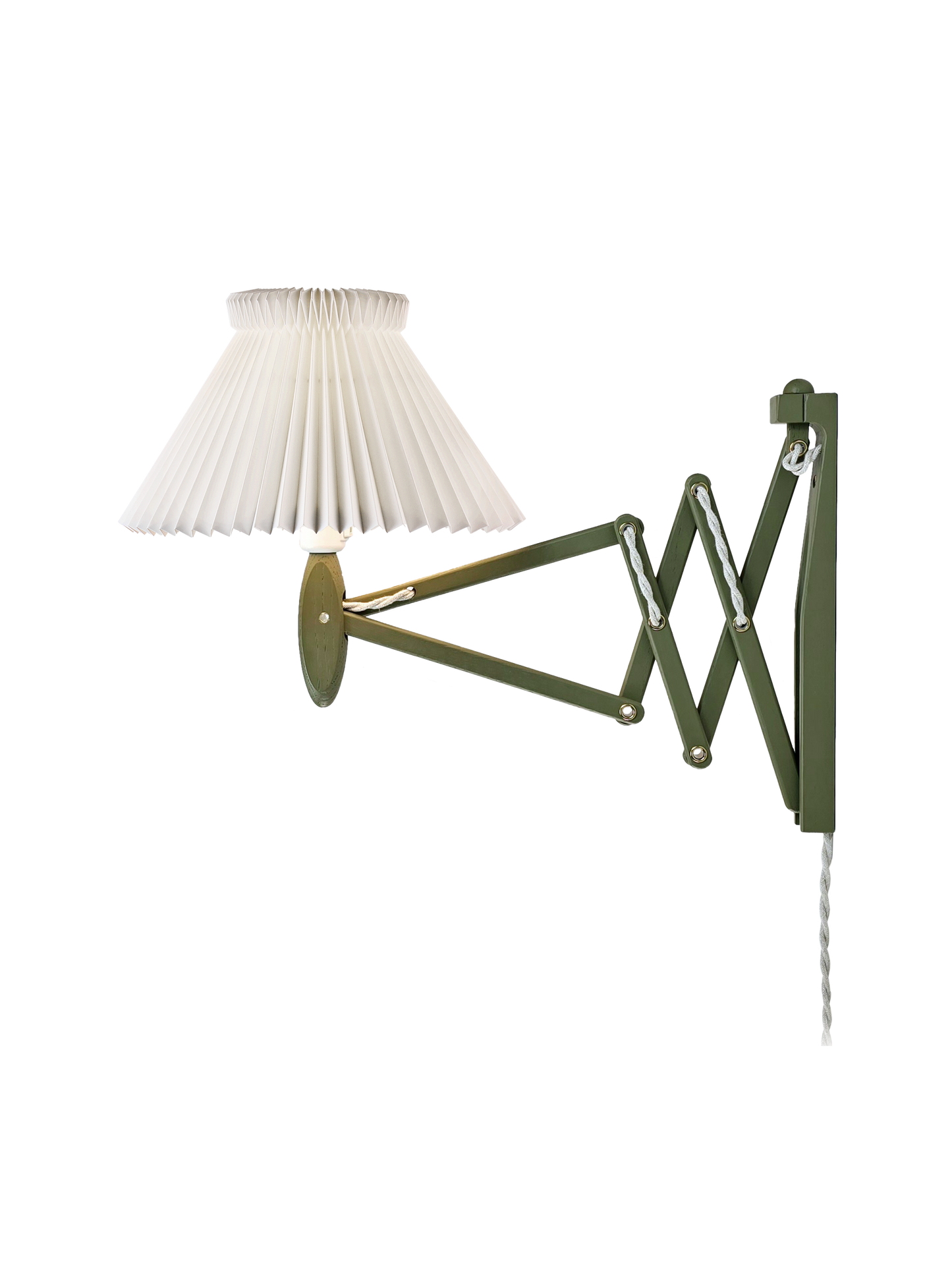 Le Klint SAX lampe 224 limited green edition, messing, 1-17 Papir