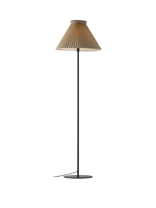 Le Klint Gulvlampe Model 334 Høj - Sort/Buttermilk