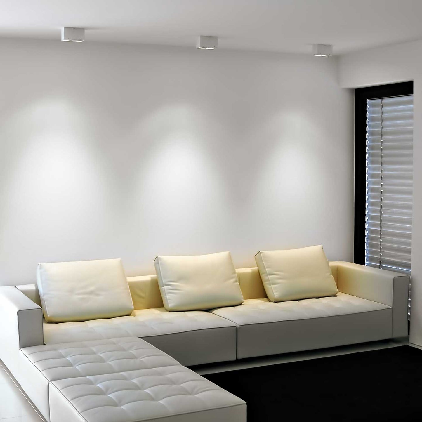 Eggerlicht Light House 2 påbygningsspot Hvid