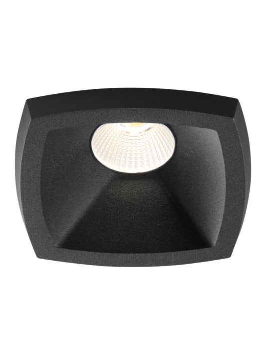 Light Point Mirage 1+ indbygningsspot 120mm - Sort