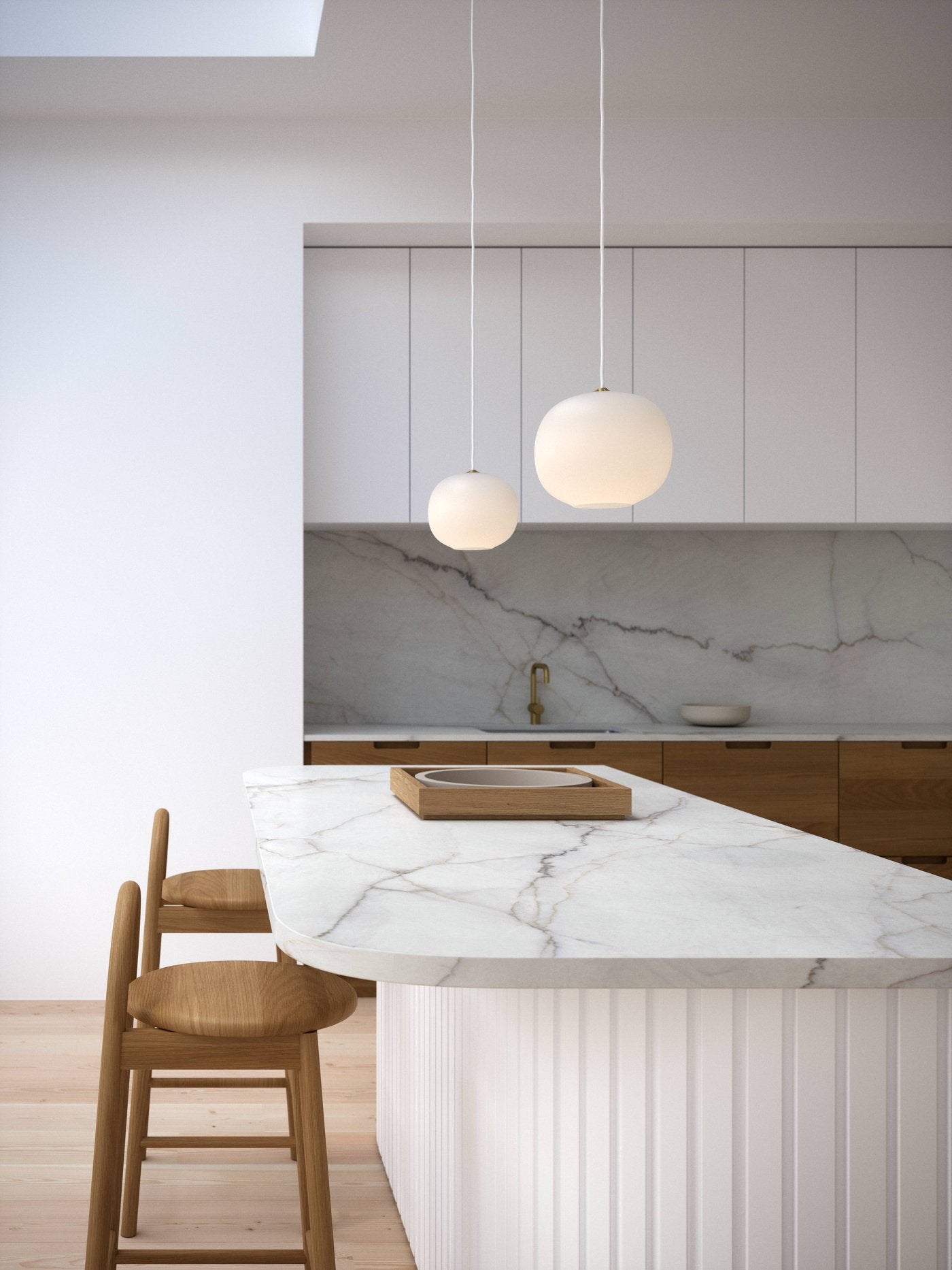Nordlux Navone 20 Pendel - Opalvit