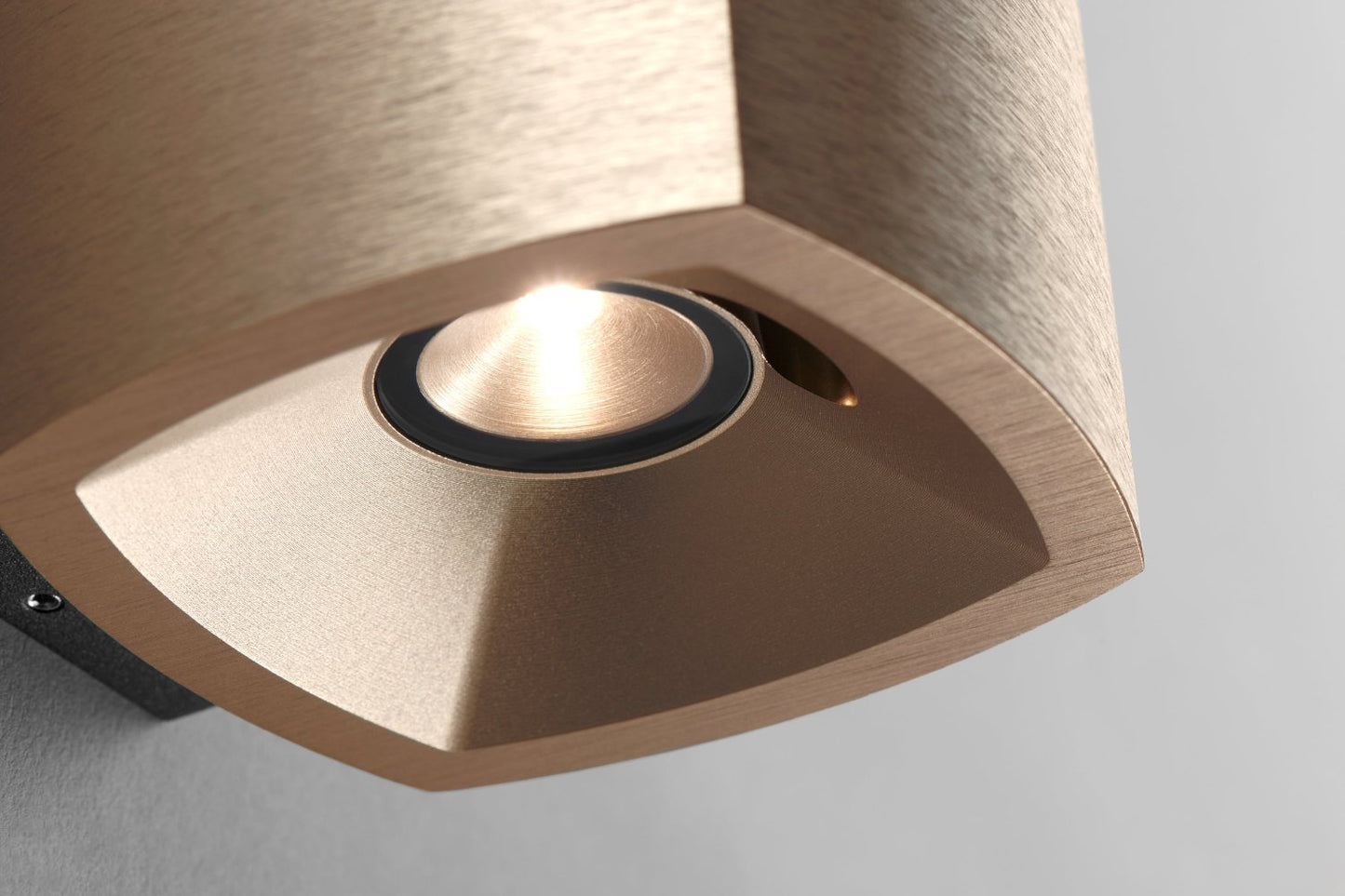 Rose gold væglampe light point