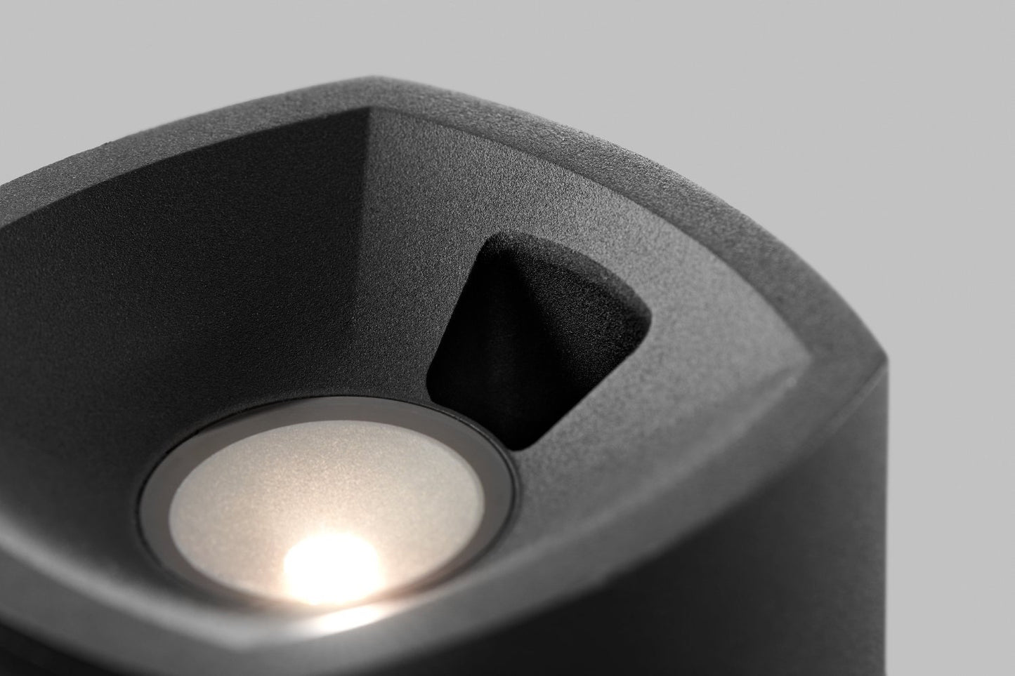 Sort lampe light point mirage W1+