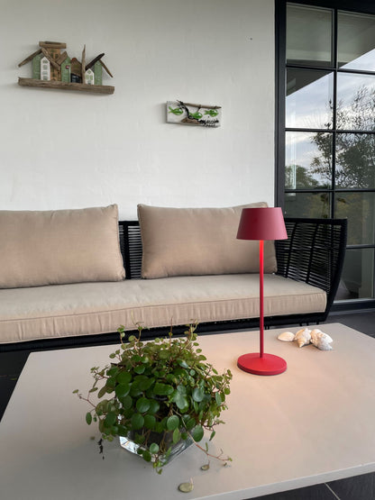 LOOM Design - MODI genopladelig bordlampe - Rød