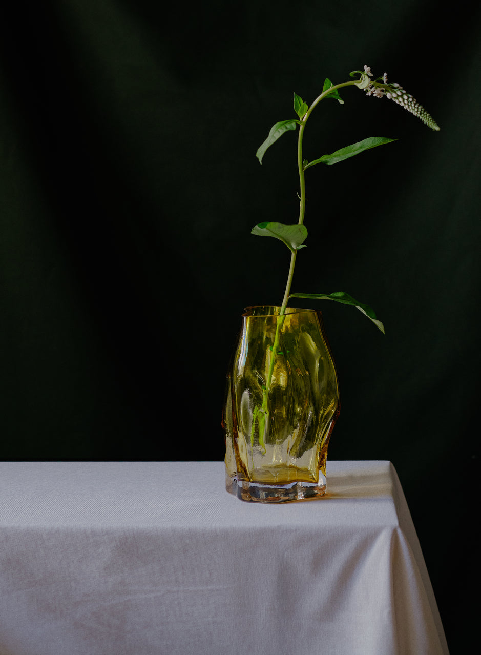 New Works Blæhr Vase Lille - Rav Glas