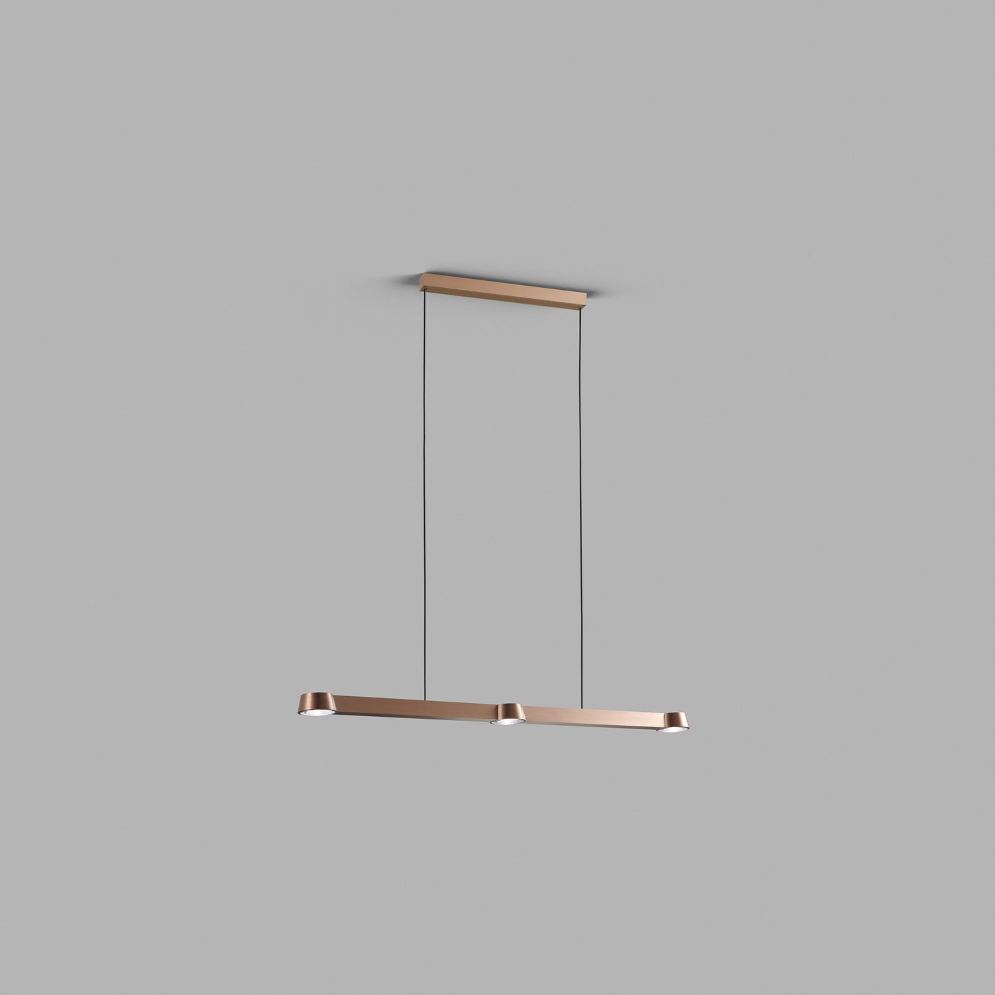 Ljuspunkt - Optisk LED Linjär Pendel L1000 - Rose Gold