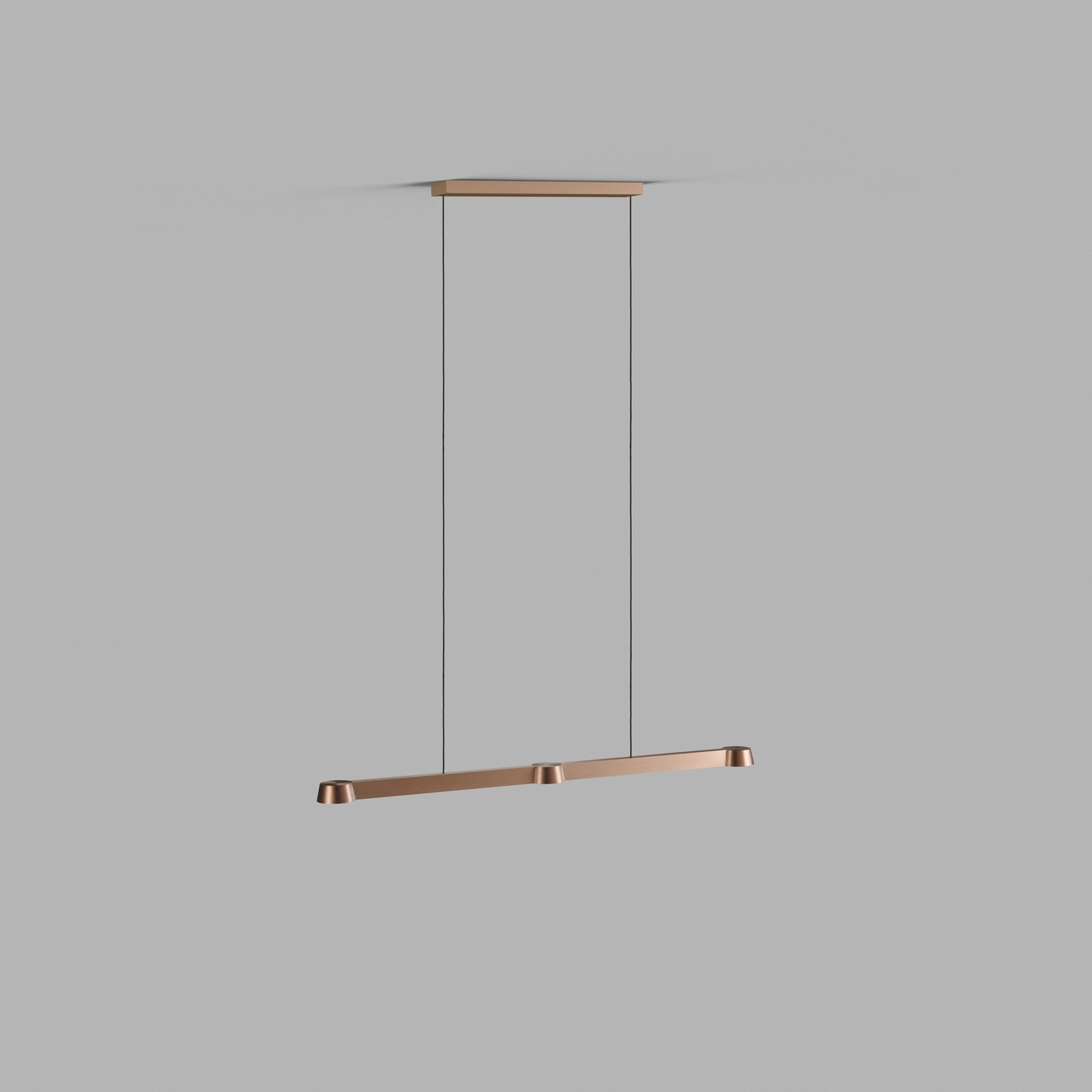 Ljuspunkt - Optisk LED Linjär Pendel L1000 - Rose Gold