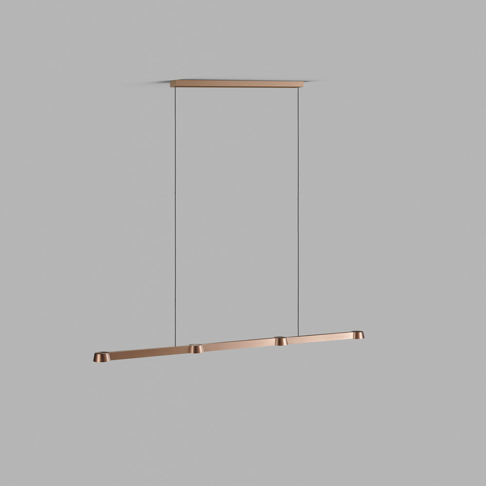 Light Point Optic LED Lineær Pendel L1500 - Rosegold