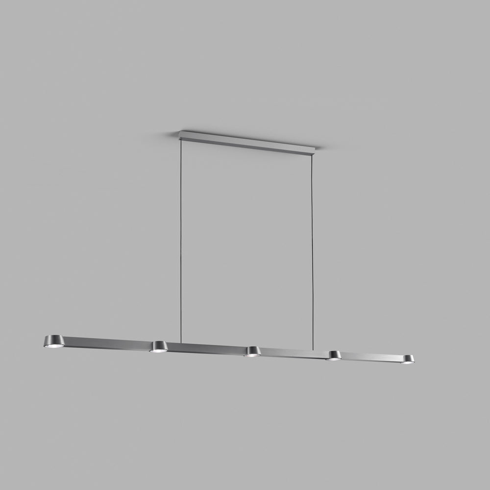 Ljuspunktsoptik LED Linjär Pendel L2000 - Titanium