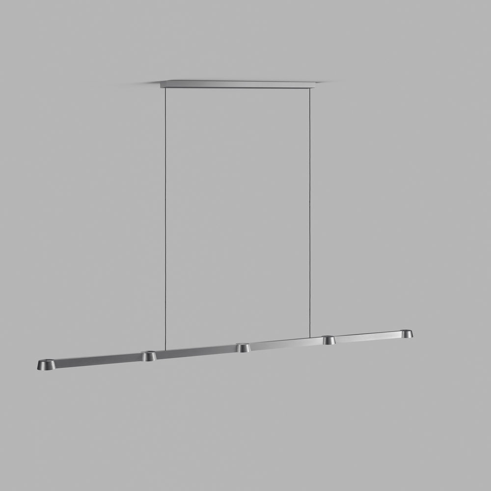 Ljuspunktsoptik LED Linjär Pendel L2000 - Titanium