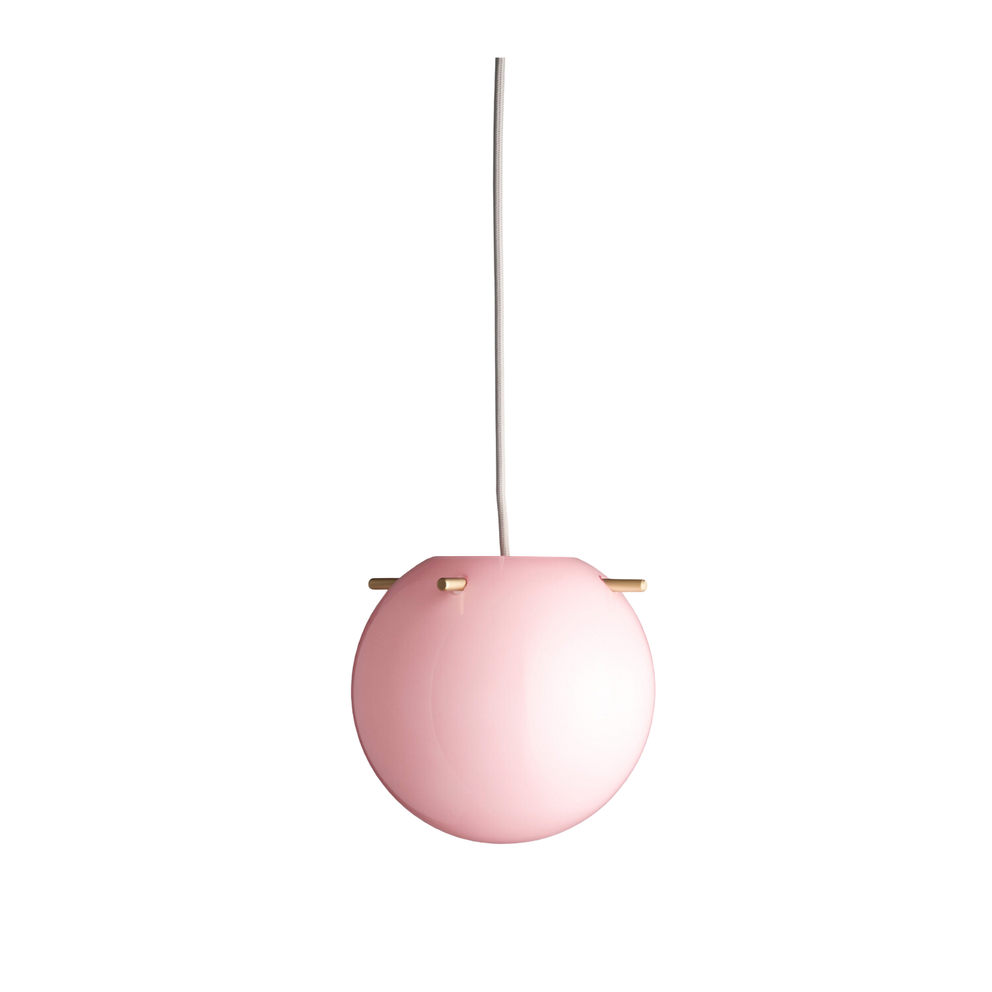 FRANDSEN Koi Pendel - Ø19 - Rose/messing Sticks