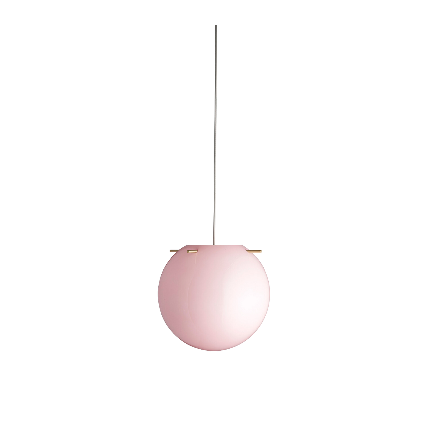 FRANDSEN Koi Pendel Ø25 - Opal Rose/Brass Sticks