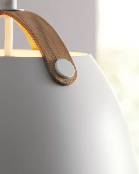 Halo Design Oslo Pendel Ø24 - Hvid/Eg