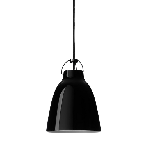 Fritz Hansen Caravaggio Pendel P3 Højglans - Sort