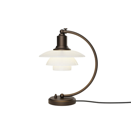 Louis PoulsenPH 2/2 Luna Aged Brass Opal Bordlampe