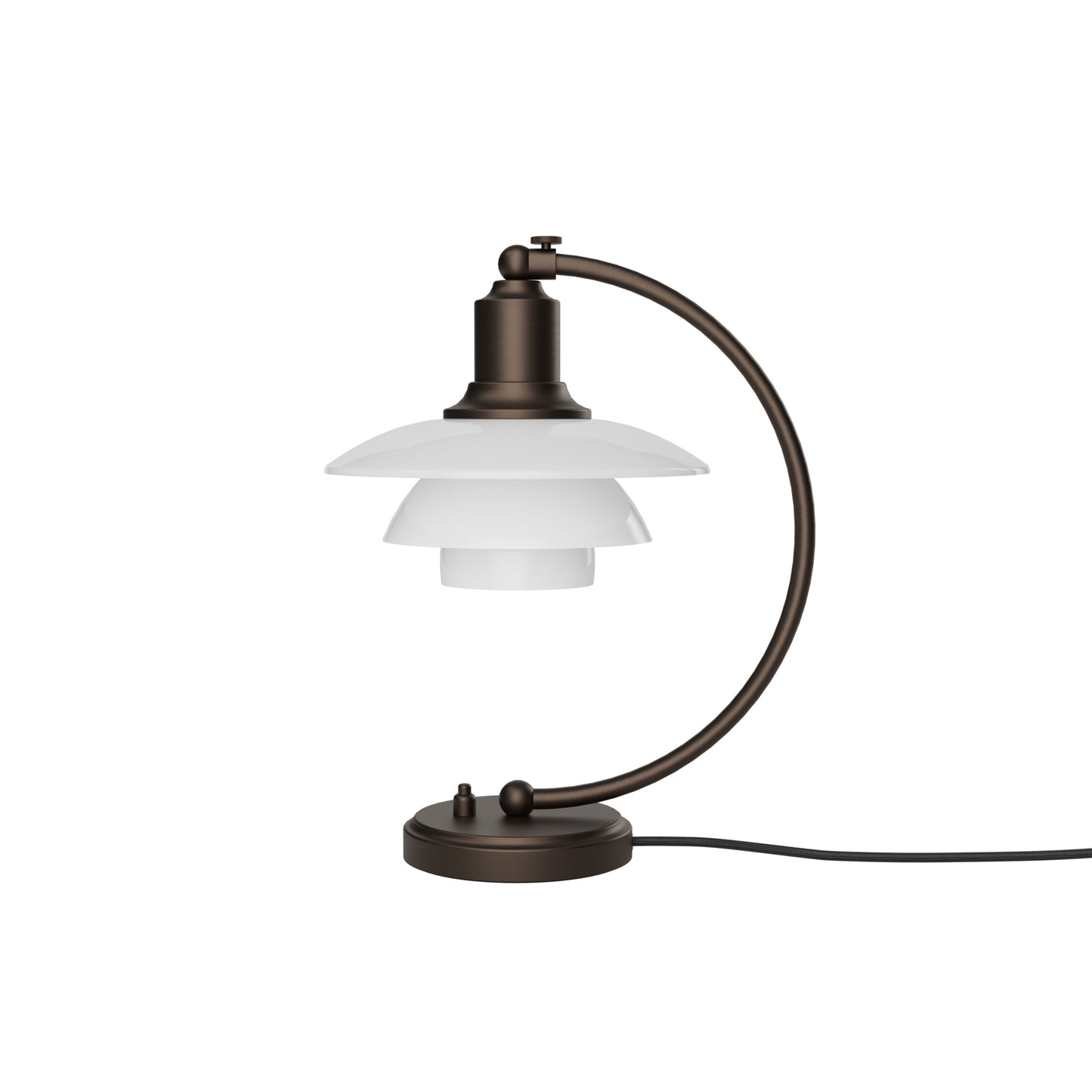 Louis PoulsenPH 2/2 Luna Aged Brass Opal Bordlampe