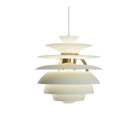 Louis Poulsen PH Snowball Dusty Green/Brass Metallised