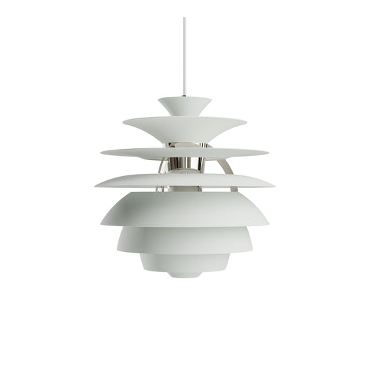 Louis Poulsen PH Snowball Dusty Green/High Lustre Chrome Plated