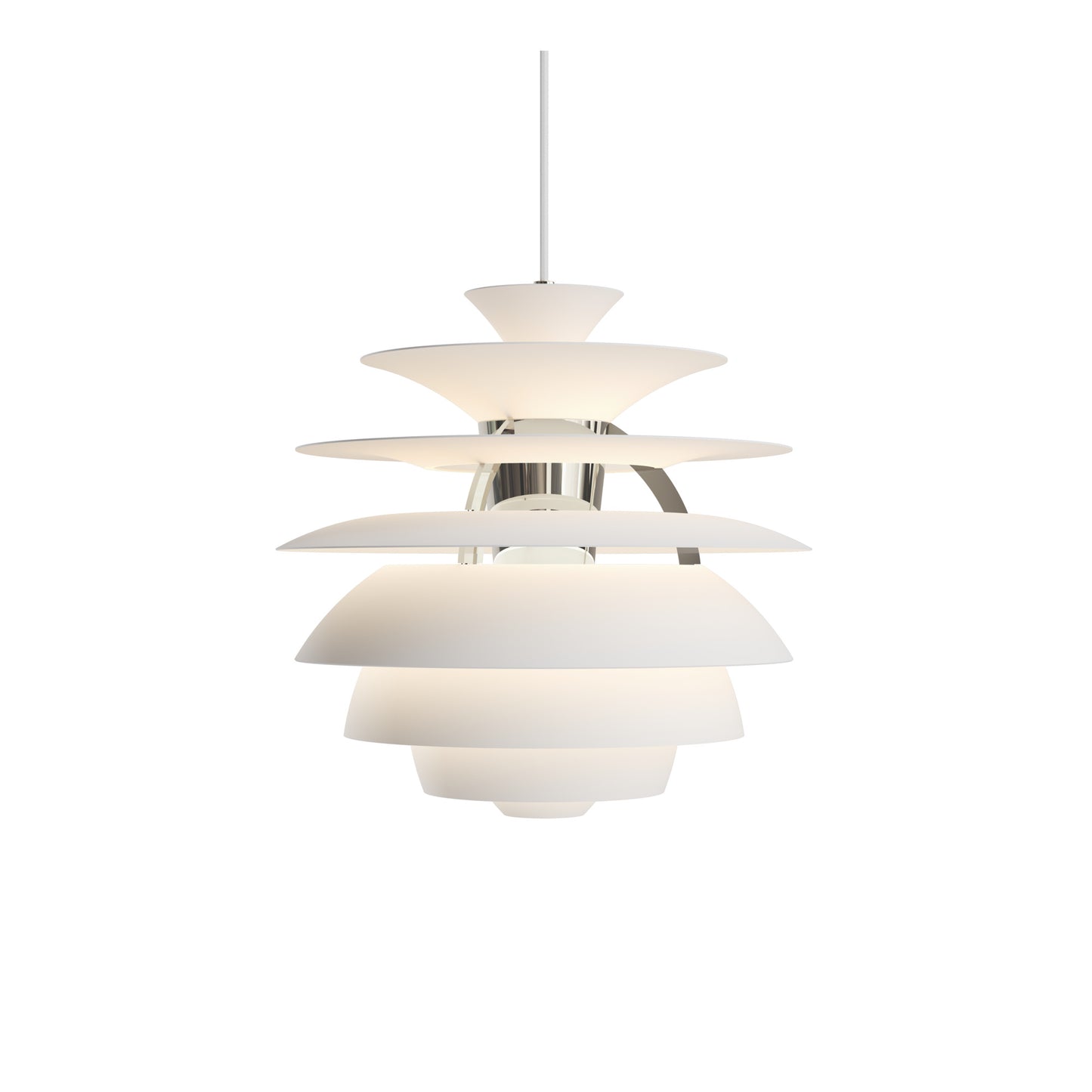 Louis Poulsen PH Snowball Soft White/High Lustre Chrome Plated