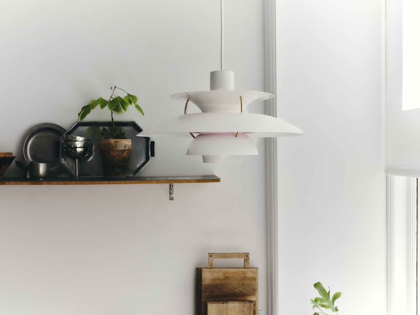 Louis Poulsen PH 5 Pendel - Moderne Hvid