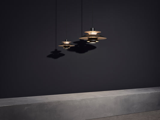 Louis Poulsen PH 5 Mini Pendel - Monokrom Sort