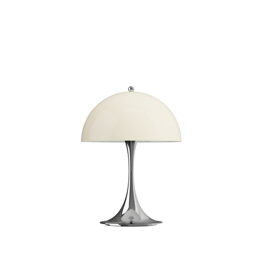 Louis Poulsen Panthella 250 Portable bordlampe - Chrome Opal Beige