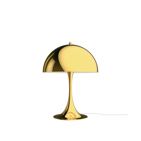 Louis Poulsen - Panthella 320 Bordlampe - Messing Metalliseret