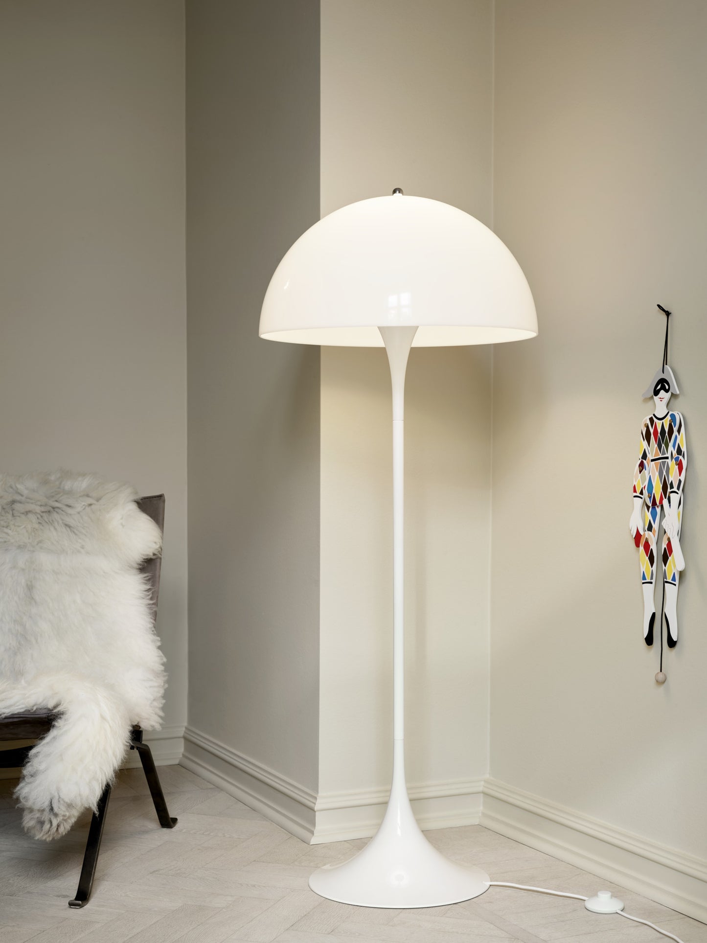 Louis Poulsen Panthella Gulvlampe - Opal