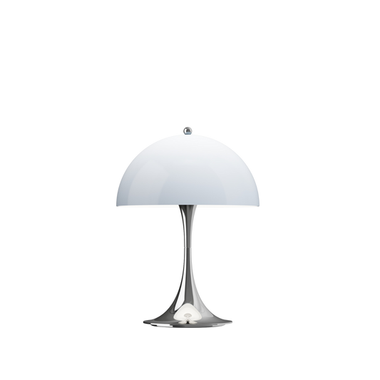 Louis Poulsen Panthella 250 Portable bordlampe - Chrome Opal Blue Grey