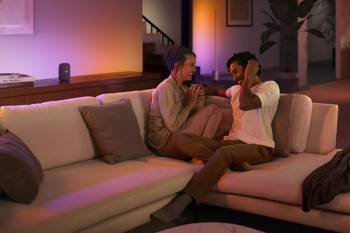Philips hue Gradient Signe gulvlampe - Hvid