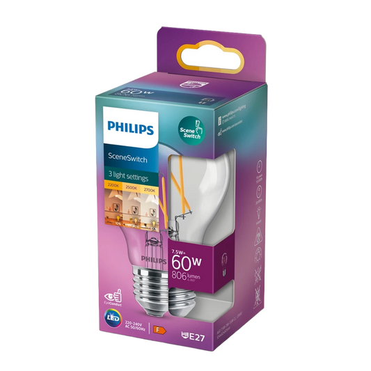 Philips - SceneSwitch - 60W - E27 - klar