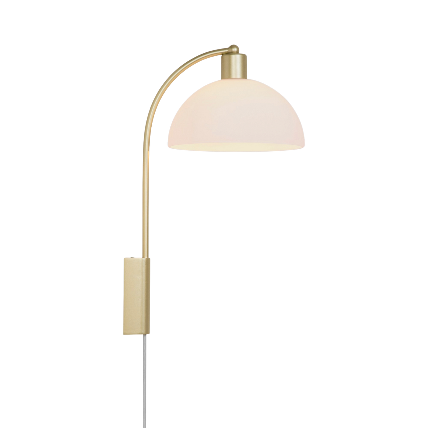 Nordlux Ellen 20 Væglampe - Hvid/messing
