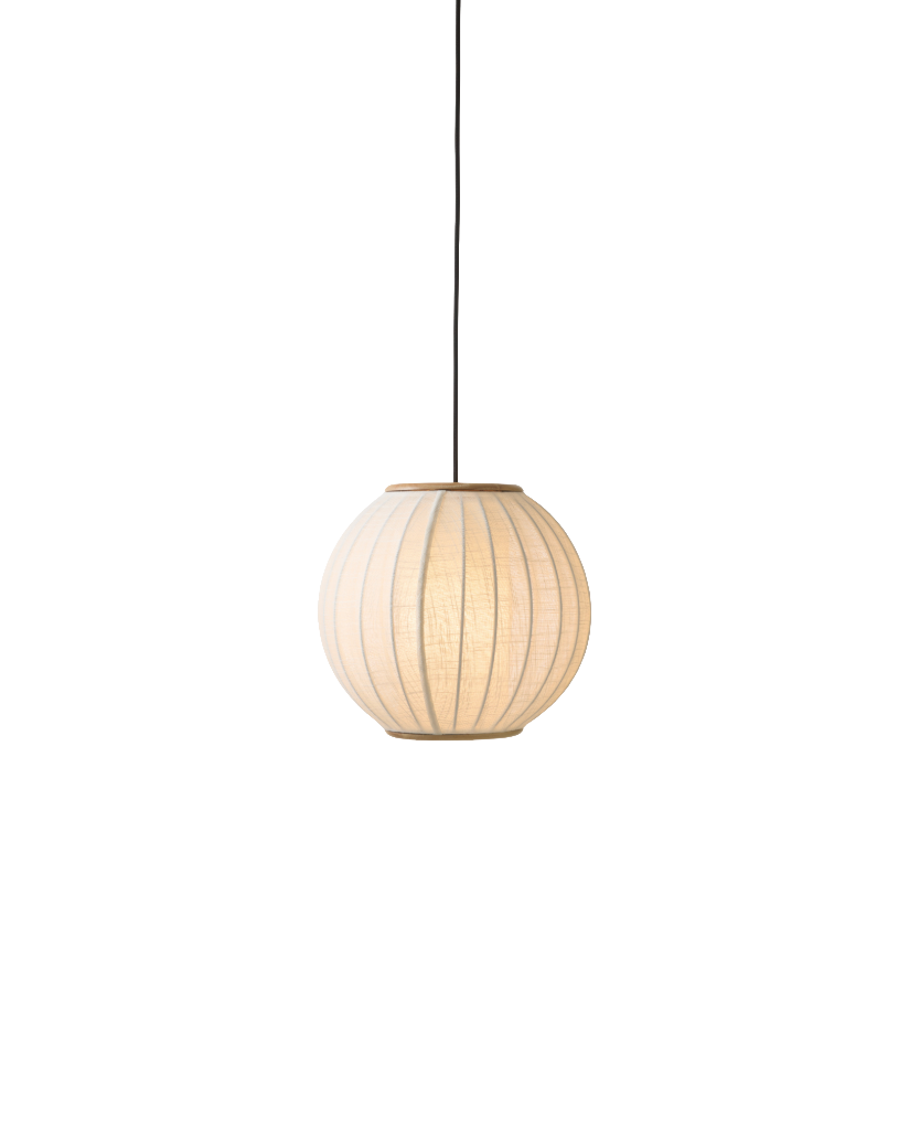 Halo Design Balloon Pendant Ø30cm - Linned Hvid