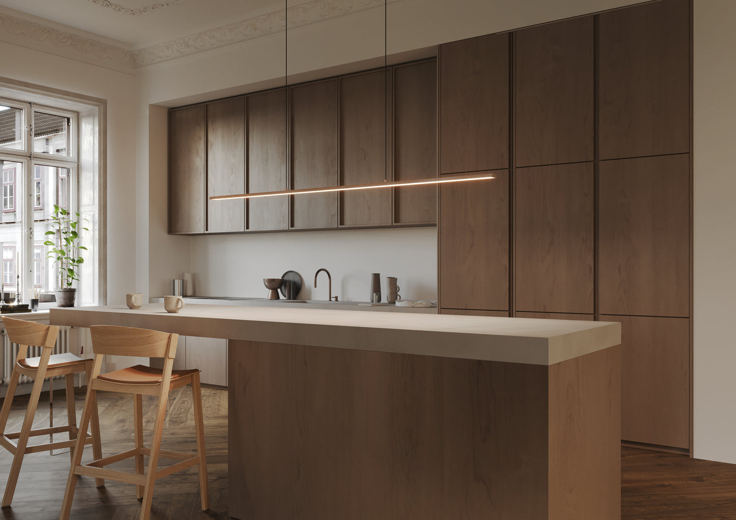 Light Point - SLIM S1800 36W - Pendel - Rosegold