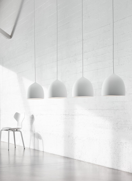 Fritz Hansen Suspence Pendel P1 Hvid