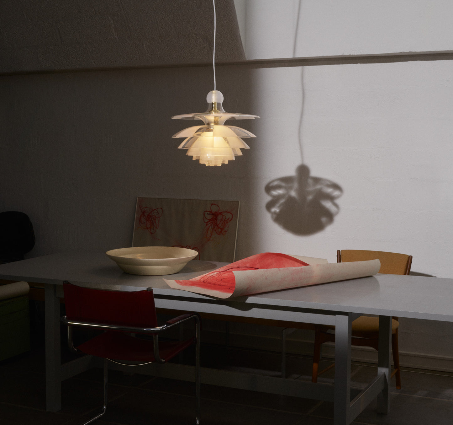 Louis Poulsen - PH Septima - Glas pendel udstillingsmodel 1 stk