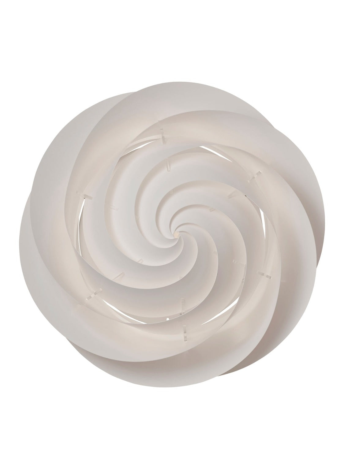 Le Klint Ceiling/wall, SWIRL, medium, white, Dia: 60cm