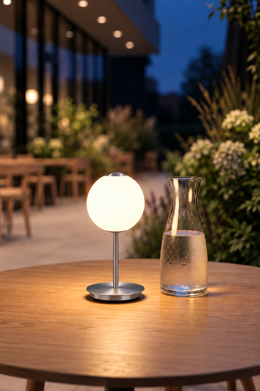 Umage Audrey portable Bordlampe - opal/stål