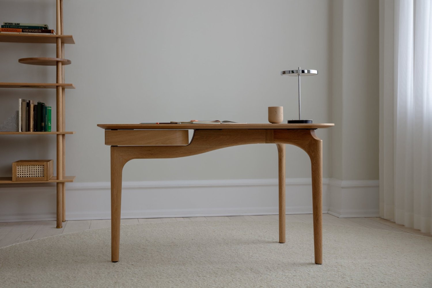 Stål bordlampe umage asteria