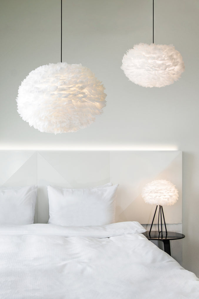 Hvid lampeskærm umage eos large