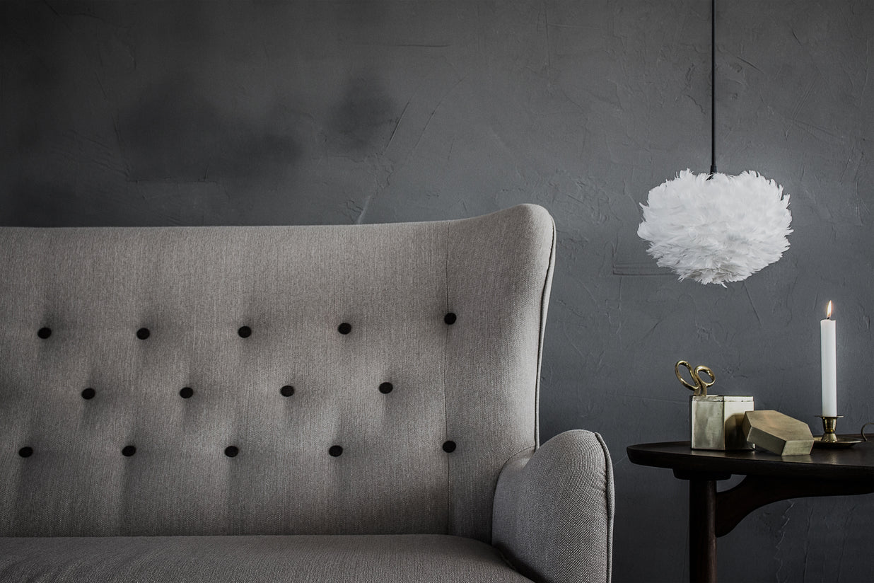 Hvid lampeskærm umage eos