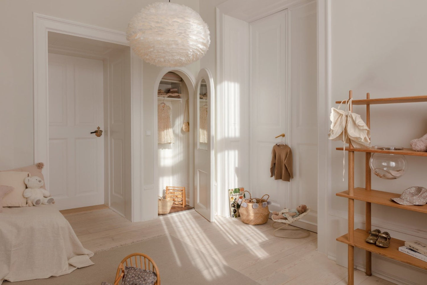 Hvid lampeskærm umage eos XL