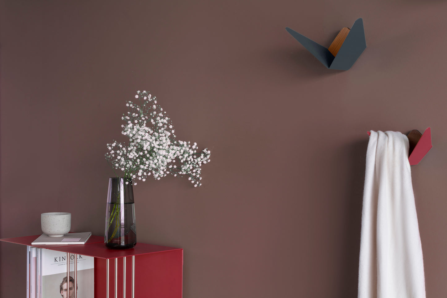 Umage Butterflies Knage - Mini - Antracit Grå